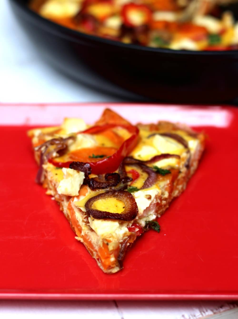 Süsskartoffel Frittata mit Feta - feinschmeckerle foodblog stuttgart ...