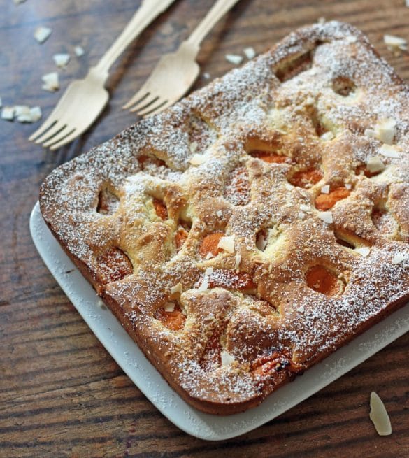 Aprikosen Kokos Kuchen