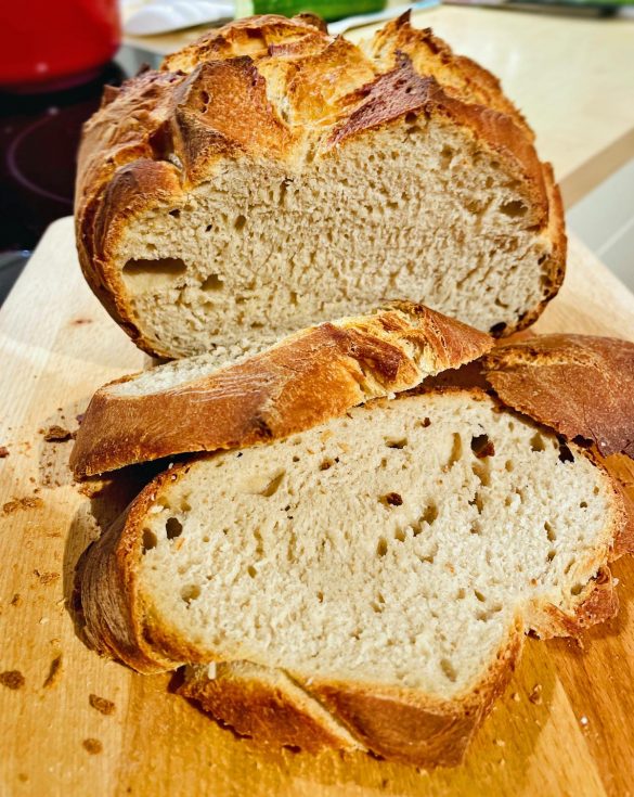 Bauernbrot aus dem Topf