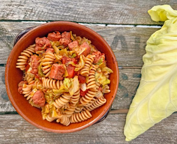 Pasta Spitzkohl Salsiscia